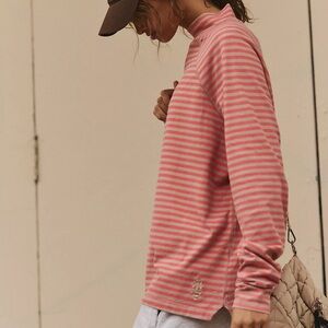 Free People Restoration Yarn Dye Stripe Layer - XS